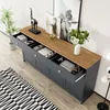 Commode Merax avec trois tiroirs et quatre Voir les images du produit 10