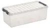 Sunware Aufbewahrungsbox - transparent - 9.5L - 48 x 19 x Produktbild-Vorschau 1