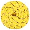 vidaXL Corde de bateau jaune 18 mm 100 m polypropylène Voir les images du produit 2