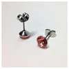 Edelschmiede925 Ohrstecker Modeschmuck (Stift = Titan) m Produktbild-Vorschau 3