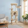 Fobyfurny 162 cm Kratzbaumturm für drinnen, große Produktbild-Vorschau 4