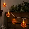 Halloweenský LED řetěz dýně 3 m, 20 světel, bateriová Náhled obrázku produktu 2