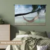 MuchoWow® Wandteppich Wandbehang Palme - Hängematte - Produktbild-Vorschau 4