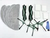 A collection of cleaning accessories for a robot vacuum cleaner, laid out on a white background. Voir les images du produit