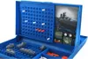 A blue Battleship board game with ships and pegs. Produktbild-Vorschau