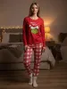 Piżama damska Grinch czerwona świąteczna Podgląd zdjęcia produktu 13