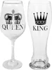 KING & QUEEN - Sklenice na víno a hrnek na pivo - sada pro Náhled obrázku produktu 1