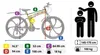 Mountainbike Klapprad 26 Zoll IwoBike Spark X Fully MTB Produktbild-Vorschau 15