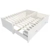 Ausziehbares Bettgestell 90x190 bis 180x190 cm Massivholz Produktbild-Vorschau 11