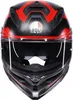 Kask AGV K7 Glimpse, czarny matowy/czerwony, rozmiar M Podgląd zdjęcia produktu 2