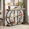 A console table with decorative items in a living room setting. Podgląd zdjęcia produktu