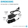 HP Netzteil NB 65W USB-C LC AC Power Adapter EMEA Anteprima dell’immagine prodotto 3
