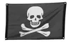 Boland 74162, Fahnenbanner, Polyester, Schwarz, Abbildung, Produktbild-Vorschau 1