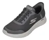 A single gray Skechers Go Walk sneaker is shown from a slightly elevated side angle against a white background. Náhled obrázku produktu