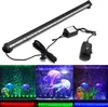 46cm 27 LED RGB Aquarium Lampe Tank Wasserdicht Bubbler Produktbild-Vorschau 1