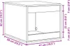 vidaXL Kosz na śmieci dąb sonoma 47x59x42 cm materiał Podgląd zdjęcia produktu 8