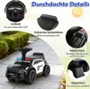 COSTWAY Voiture à pédales Police, véhicule à pédales avec Voir les images du produit 4