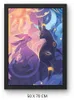 Quadro da dipingere seguendo i numeri con cornice: Pokemon Anteprima dell’immagine prodotto 3