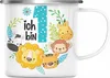 Trendation - 1. Geburtstag Emaille Tasse Geschenk Becher Produktbild-Vorschau 1