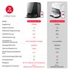 A comparison chart of two Roborock robot vacuum cleaners, the Saros 10R and the S8 MaxV Ultra, detailing their specifications. Produktbild-Vorschau