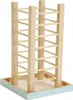 Beeztees Haucontainer Denga - Nager - Holz - 22x22x35cm Produktbild-Vorschau 1