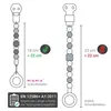 Attache-tétine MiaMia avec des perles en silicone Voir les images du produit 8