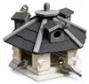 Mucola Vogelhaus Vogelfutterhaus Holz Vogelvilla Produktbild-Vorschau 1