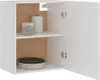 vidaXL Szafka ścienna biała 50x31x60 cm płyta wiórowa Podgląd zdjęcia produktu 3