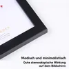 Bilderrahmen, 7er Set schwarzen Fotorahmen, Produktbild-Vorschau 7
