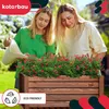 KOTARBAU® Donica Skrzynka Drewniana 60 x 33 x 25 cm Podgląd zdjęcia produktu 2