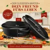 KRUSTENZAUBER 35cm Gusseisen Bräter mit Deckel Produktbild-Vorschau 3