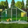 GIHAUVIA Poulailler 3x2x2m pour petits animaux Enclos Voir les images du produit 8
