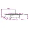 Design Bettgestell Räuchereiche 150x200 cm Holzwerkstoff Produktbild-Vorschau 9