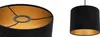 MODERNÝ ZLATÝ SAMETOVÝ STÍNIDLO 20 cm Náhľad obrázku produktu 11