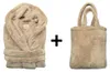 LINNICK Teddy Pluche Badjas met Capuchon inclusief Teddy Productafbeelding-voorbeeld 2