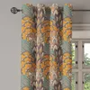 ABAKUHAUS Blumen Ösenvorhang, Muster von Blumen und Produktbild-Vorschau 4