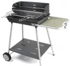 Barbecue à charbon 54,5x38,5cm avec chariot - Somagic - Voir les images du produit 8