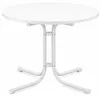 Beautissu Bistrotisch Bistroni WP Ø80xH70cm Weiß Produktbild-Vorschau 1