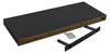 60 cm – Moderne schwebende Wandregale – Schwarz – 3er-Pack Produktbild-Vorschau 4