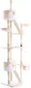 Wiltec Kratzbaum 240-260 cm beige/weiß, Katzenkratzbaum Produktbild-Vorschau 8