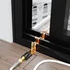 deleyCON 2x Fensterdurchführungen SAT Kabel 17cm Flexibel Produktbild-Vorschau 5