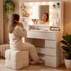CLP Schminktisch Pretty mit Spiegel und dimmbarer Produktbild-Vorschau 4