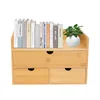 Organizer na biurko bambusowy z 3 szufladami biurowy Podgląd zdjęcia produktu 6