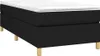 vidaXL Boxspringbettgestell Schwarz 100x200 cm Stoff Produktbild-Vorschau 1