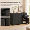 HOMCOM Sideboard Aufbewahrungsschrank Mehrzweckschrank mit Produktbild-Vorschau 5