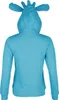 Lilo & Stitch Frauenhoodie L Hellblau Uni Stitch-Anzug Produktbild-Vorschau 3