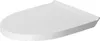 A white toilet seat is shown from a slightly elevated angle against a white background. Produktbild-Vorschau