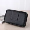 Herren Kunstleder Doppelschicht Handy Gürteltasche Outdoor Produktbild-Vorschau 5