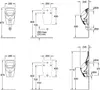 Villeroy & Boch O.novo compact Urinal-Deckel - Weiß Alpin - Produktbild-Vorschau 2
