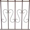 Schmuckzaun Metallzaun Gartenzaun 72x67 cm Zaunelemente 2er Produktbild-Vorschau 4